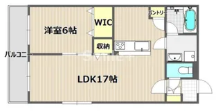 Real鹿田【1階】の間取り