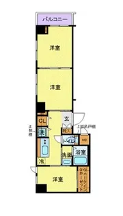 ZOOM東銀座【7階】の間取り
