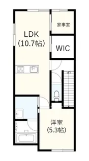 ミユール川崎【2階】の間取り