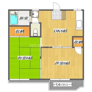 マインコーポ南葛西2【2階】の間取り