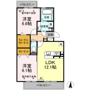 Royal Win`s【3階】の間取り