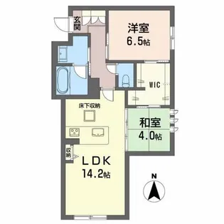 シャーメゾンComforza【1階】の間取り