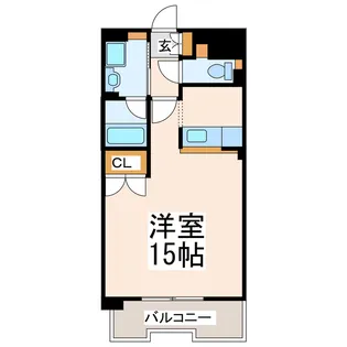 レジデンスカメリア【3階】の間取り