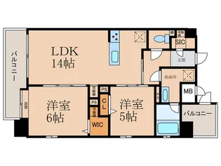 La vie Belle【2階】の間取り