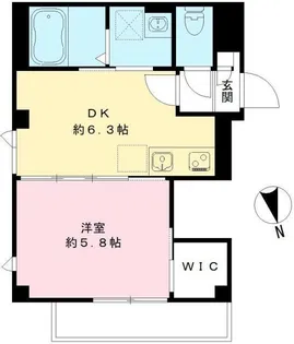 カーガ大塚【4階】の間取り