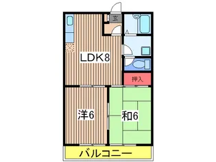 丸石ビル2【2階】の間取り