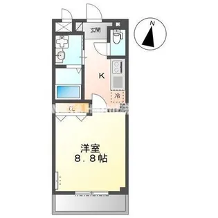 コンフォート ビスタ前田【2階】の間取り
