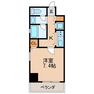 izumi【9階】の間取り