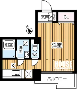 赤坂南部坂ハイツ【3階】の間取り