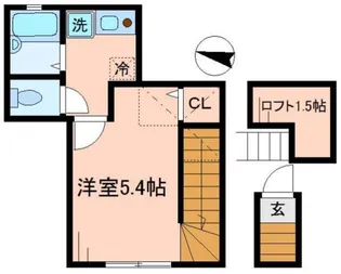 バーミープレイス荻窪【2階】の間取り