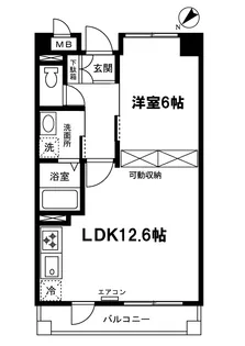 Salida仲町台/サリーダ仲町台【3階】の間取り