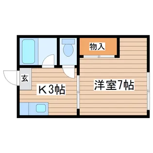エターナル【2階】の間取り