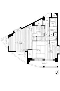 パインヒル上町【5階】の間取り