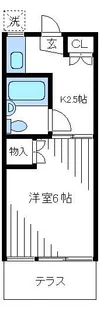 樋口ハウス【1階】の間取り