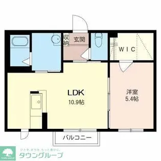 シャングリラ【2階】の間取り