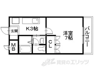 アシューレ・H【1階】の間取り