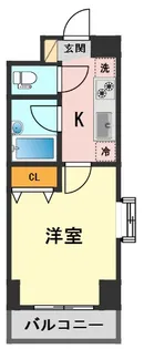 スカイコート新小岩【9階】の間取り