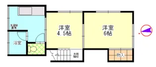 アド世田谷【2階】の間取り