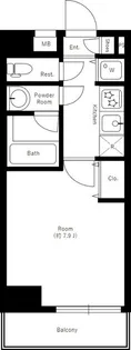 スカイコートパレス押上II【5階】の間取り