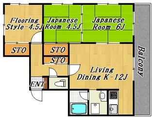 フジマンション第1【2階】の間取り