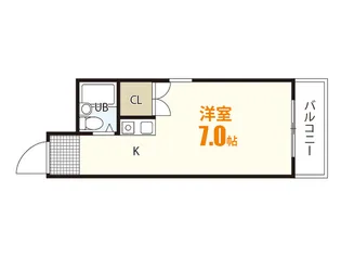 ロイヤルガーデン【2階】の間取り