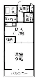 ガーデンプレイスヴィラA【3階】の間取り