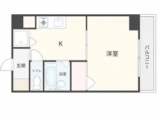 竹屋町原野ビル【2階】の間取り