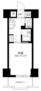 ルーブル大井町弐番館【3階】の間取り