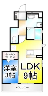 カサ・デ・サチIII【1階】の間取り