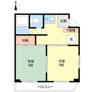 ヒルクレスト北小岩【3階】の間取り