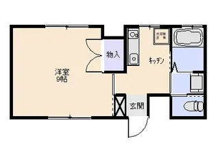 駅前マンション銚子【3階】の間取り