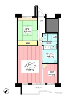 海風の街【7階】の間取り
