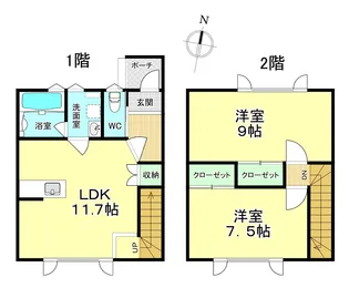 アンベリーの間取り
