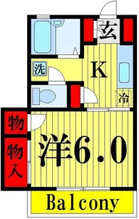 ハイムSK【3階】の間取り