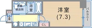 セレニテ神戸元町【4階】の間取り