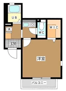 パルコート信濃町【2階】の間取り