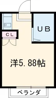 ペアパレス新桜台【1階】の間取り