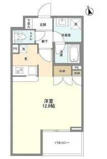 ヒルトップ北沢【3階】の間取り