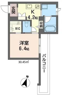 ラ・ポーズ【2階】の間取り