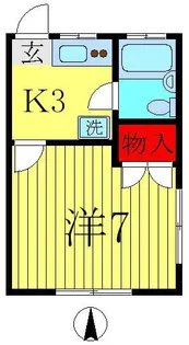 アーバン21【1階】の間取り