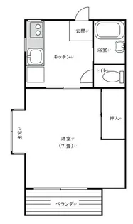 リバティ光【1階】の間取り