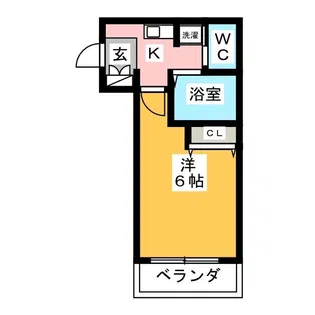 昭和ヒルズ【2階】の間取り