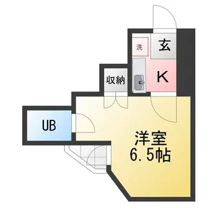 CASA・VILLA【5階】の間取り