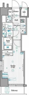 グランド・ガーラ新横浜North【2階】の間取り
