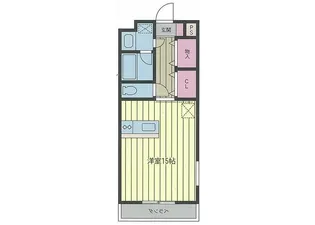 ミラベル新横濱【8階】の間取り