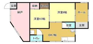 岐阜県岐阜市北柿ケ瀬【一戸建】の間取り