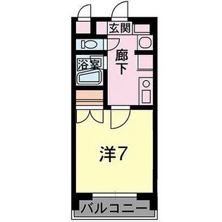 メゾンドユートピア3番館【3階】の間取り