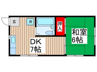 サイラントハイツ【2階】の間取り