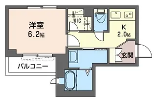 ラポール向丘【2階】の間取り