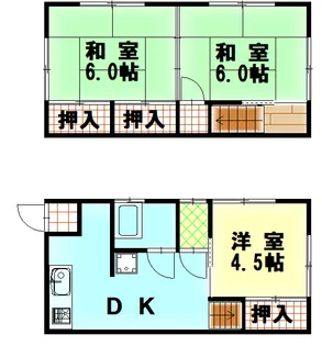 レント令和【1階】の間取り